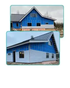 Tuuletõkke ja voodrilaua paigaldamine fassaadile – Katusesepp OÜ