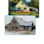 Maamaja fassaadi soojustamine jaTeostatud fassaaditööd ja valtsplekk-katuse paigaldus